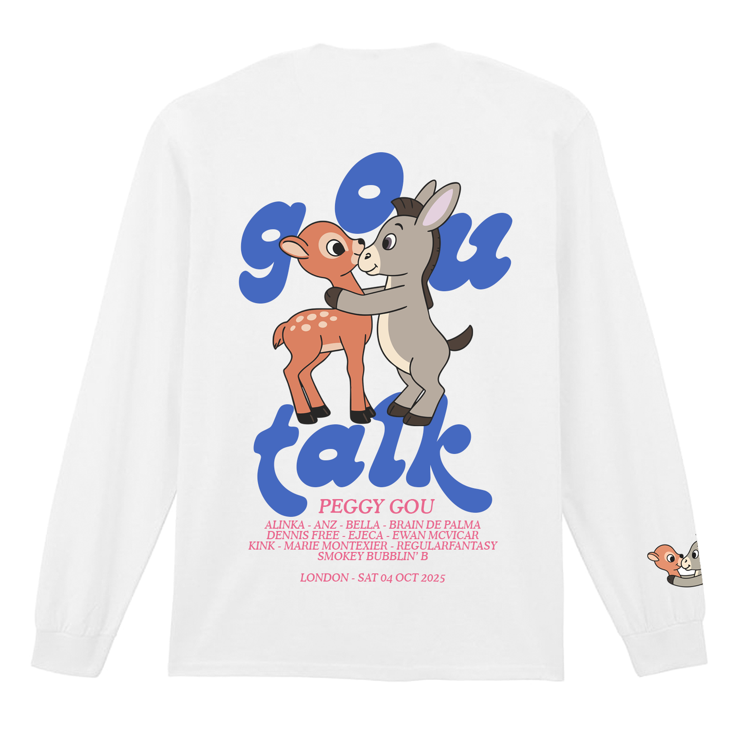 Gou Talk | White Longsleeve