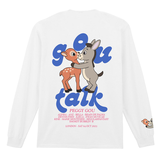 Gou Talk | White Longsleeve